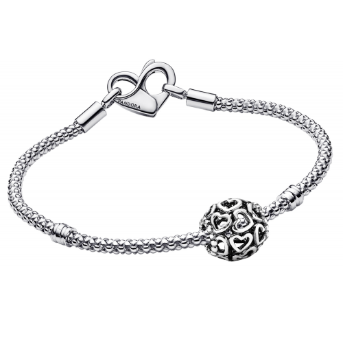 Pandora 15819 Damen-Armband Öffne Dein Herz Starterset