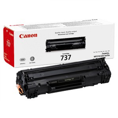 Canon 737 BK  schwarz Toner