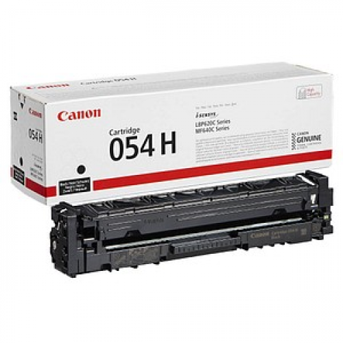 Canon 054H BK  schwarz Toner