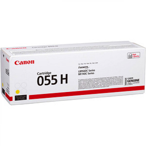 Canon 055H Y  gelb Toner