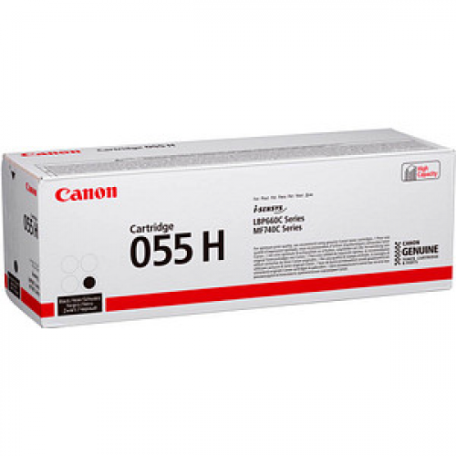 Canon 055H BK  schwarz Toner