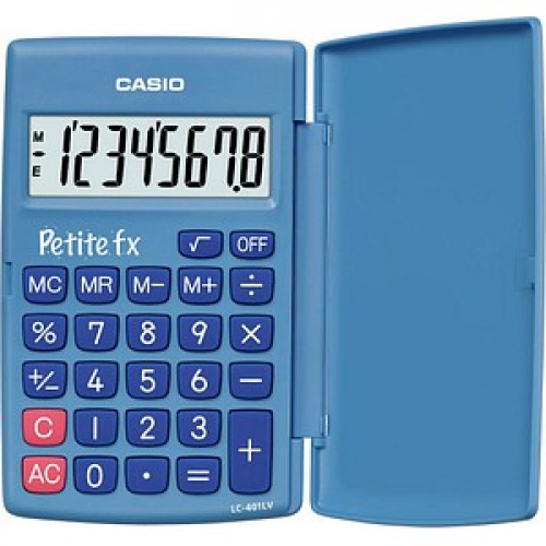 CASIO Petite FX Taschenrechner blau