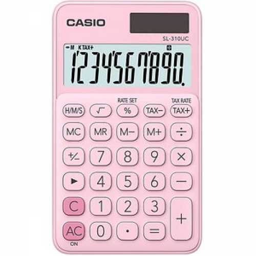 CASIO SL-310UC Taschenrechner rosa