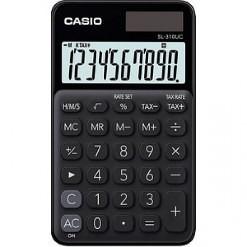 CASIO SL-310UC Taschenrechner schwarz