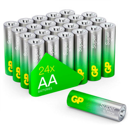 24 GP Batterien SUPER Mignon AA 1,5 V