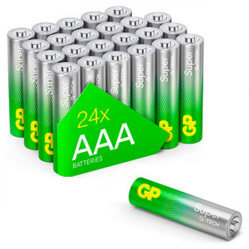 24 GP Batterien SUPER Micro AAA 1,5 V