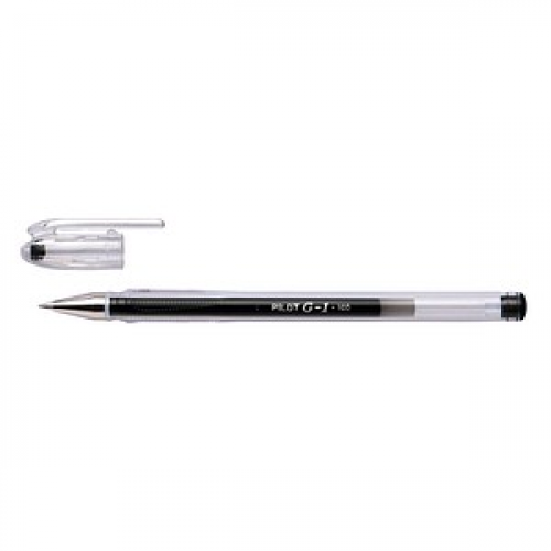 PILOT G1 Gelschreiber transparent 0,3 mm, Schreibfarbe: schwarz, 1 St.