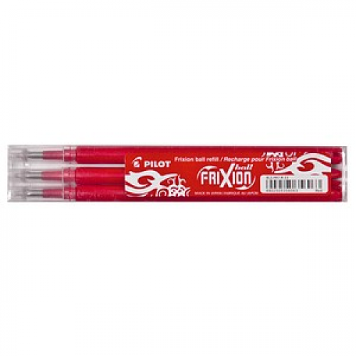 PILOT FRIXION Tintenrollerminen rot 0,4 mm 3 St.