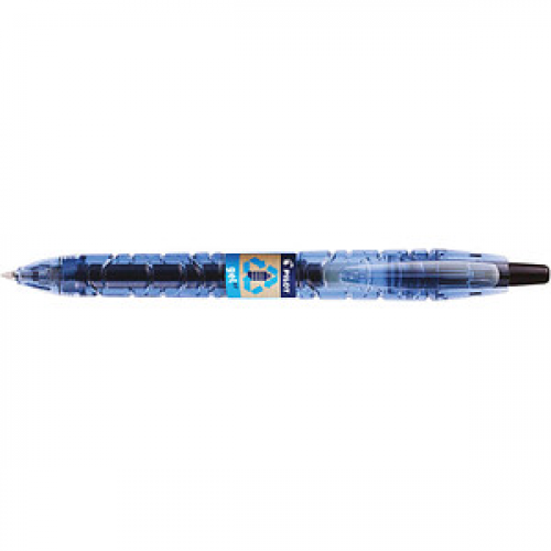 PILOT B2P „Bottle 2 Pen“ GEL Gelschreiber transparent/blau 0,7 mm, Schreibfarbe: schwarz, 1 St.