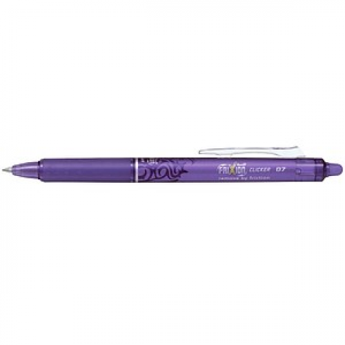 PILOT FRIXION ball CLICKER Tintenroller violett 0,4 mm, Schreibfarbe: lila, 1 St.