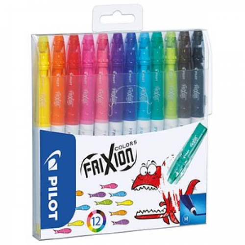 PILOT FRIXION COLORS Filzstift farbsortiert, 12 St.