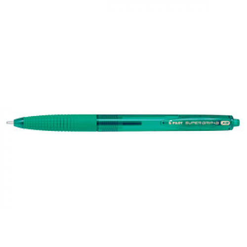 PILOT Kugelschreiber Super Grip G RT grün Schreibfarbe grün, 1 St.