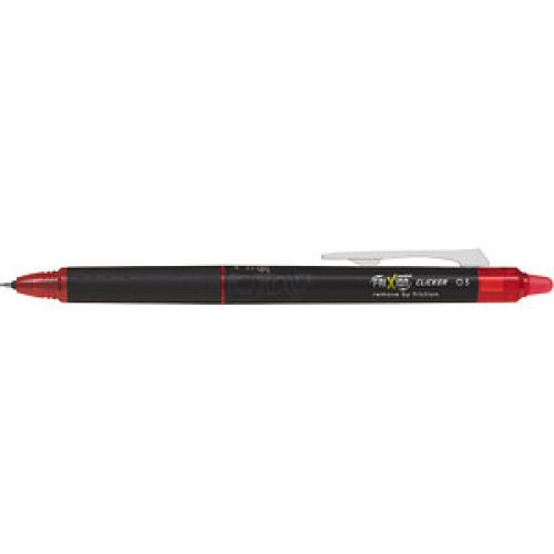 PILOT FRIXION point CLICKER Tintenroller schwarz 0,3 mm, Schreibfarbe: rot, 1 St.