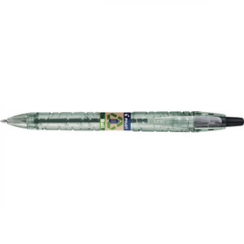 PILOT Kugelschreiber B2P „Bottle 2 Pen“ ECOBALL transparent, Schreibfarbe: schwarz, 1 St.