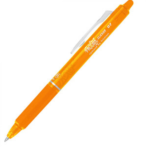 PILOT FRIXION ball CLICKER Tintenroller apricot 0,4 mm, Schreibfarbe: orange, 1 St.