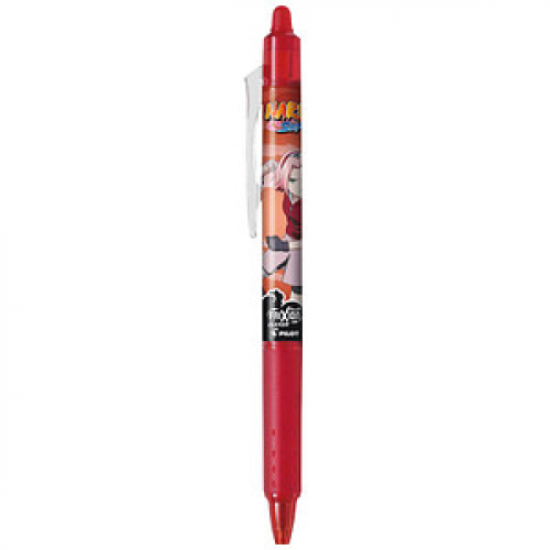 PILOT FRIXION Clicker Naruto Tintenroller 0,35 mm, Schreibfarbe: rot, 1 St.