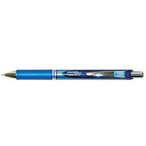 Pentel EnerGel BLN75 Gelschreiber 0,25 mm, Schreibfarbe: blau, 1 St.