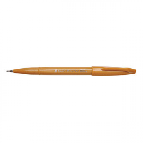 Pentel SES15C-Y Brush-Pen braun, 1 St.