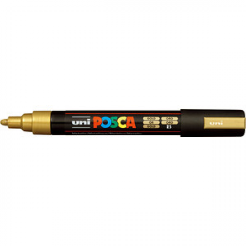 uni-ball POSCA PC-5M Acrylstift gold, 1 St.