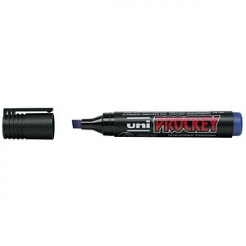 uni-ball Uni Prockey PM-126 Flipchart-Marker blau 3,0 - 6,0 mm, 1 St.