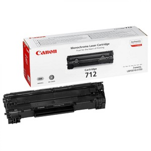 Canon 712 BK  schwarz Toner