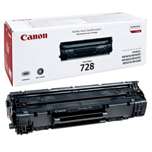 Canon 728 BK  schwarz Toner