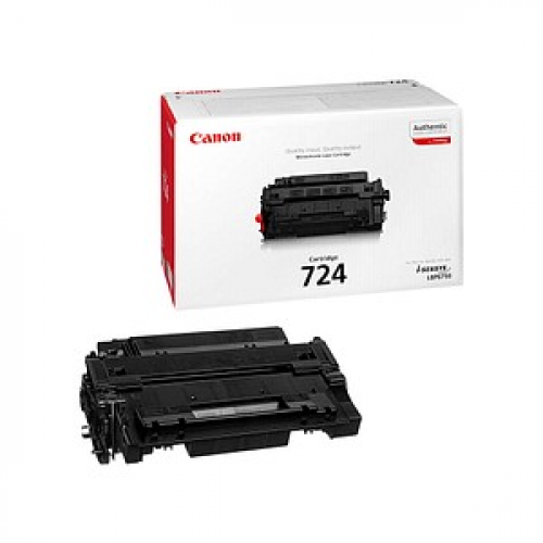 Canon 724 BK  schwarz Toner