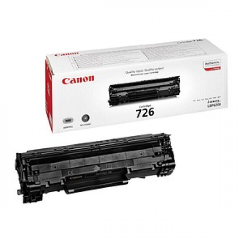 Canon 726 BK  schwarz Toner