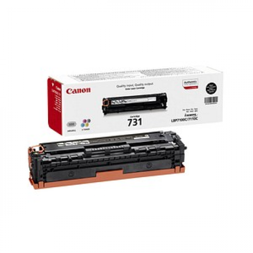 Canon 731 BK  schwarz Toner