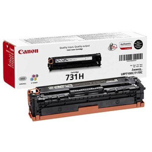 Canon 731H BK  schwarz Toner