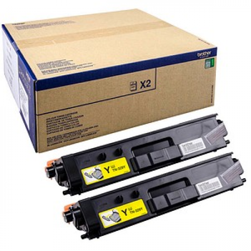 brother TN-329YTWIN  gelb Toner, 2er-Set