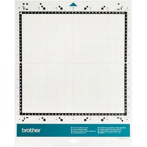 brother CADXMATLOW12 Schneidematte für Schneideplotter leicht klebend 305 x 305 mm (12 x 12 Zoll) für 0,1 - 0,3 mm dickes Material