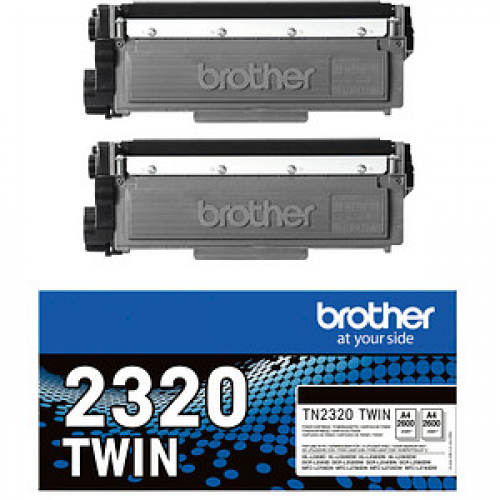 brother TN-2320TWIN  schwarz Toner, 2er-Set