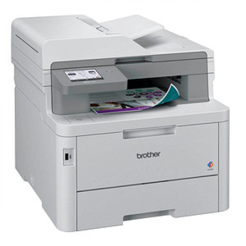 brother MFC-L8390CDW 4 in 1 Farblaser-Multifunktionsdrucker grau