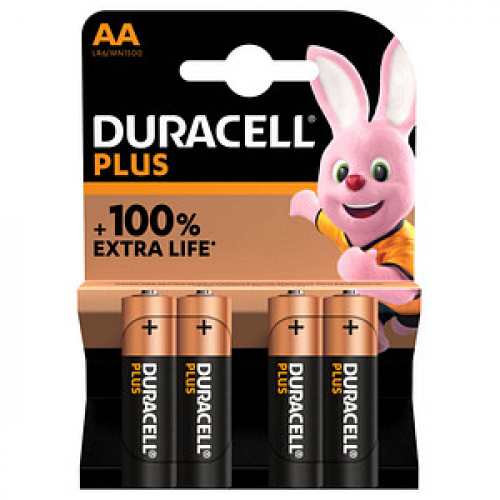 4 DURACELL Batterien PLUS Mignon AA 1,5 V