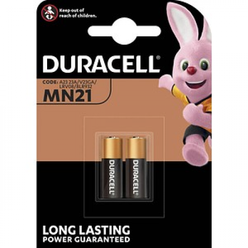 2 DURACELL Batterien MN21 Fotobatterie 12,0 V