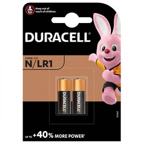 2 DURACELL Batterien LR1 Lady N 1,5 V