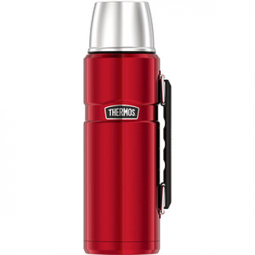 THERMOS® Isolierflasche Stainless King rot 1,2 l