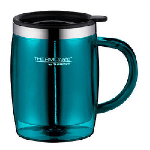 THERMOcafé by THERMOS Isolierbecher Desktop Mug türkis 0,35 l