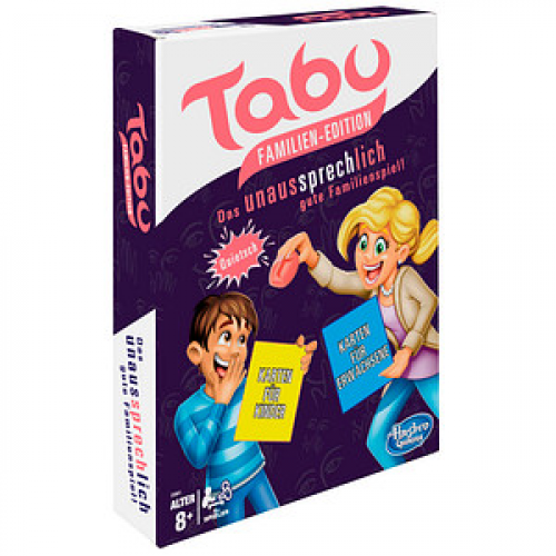 Hasbro Tabu-Familien Edition Kartenspiel