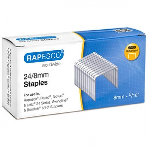 5.000 RAPESCO® Heftklammern 24/8