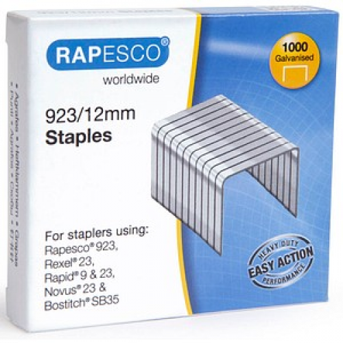 1.000 RAPESCO® Heftklammern 923 23/12