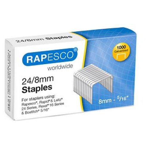 1.000 RAPESCO® Heftklammern 24/8