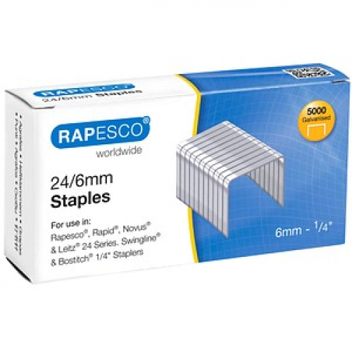 5.000 RAPESCO® Heftklammern 24/6