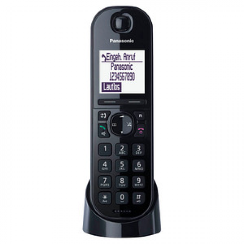 Panasonic KX-TGQ200 Zusatz-Mobilteil schwarz