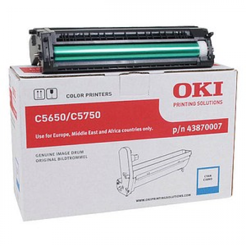 OKI 43870007  cyan Trommel