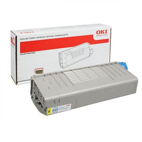 OKI 44318605  gelb Toner