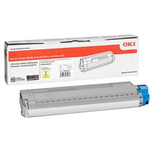 OKI 45862837  gelb Toner