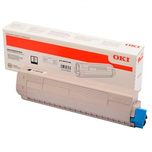 OKI 46471104  schwarz Toner