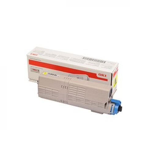 OKI 46490605  gelb Toner